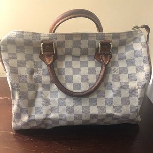 COPY - Louis Vuitton Speedy 30 Damier Azur